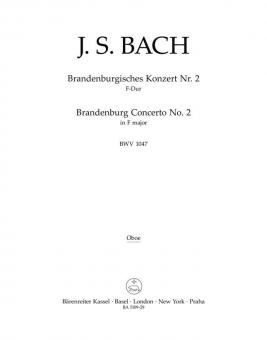 Brandenburgisches Konzert Nr. 2 F-Dur BWV 1047 