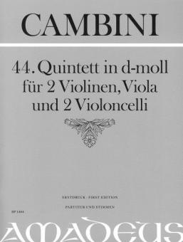 44. Quintett in d-moll 