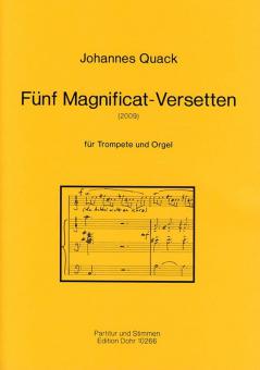 Fünf Magnificat-Versetten 