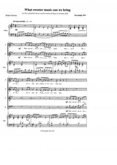 What sweeter music can we bring 