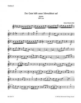 Der Geist hilft unser Schwachheit auf 