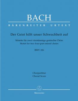 Der Geist hilft unser Schwachheit auf BWV 226 Standard