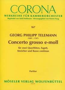 Concerto grosso e-Moll TWV 52:e2 Standard
