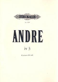 iv 3 für Klarinette solo 