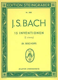 15 zweistimmige Inventionen BWV 772-786 