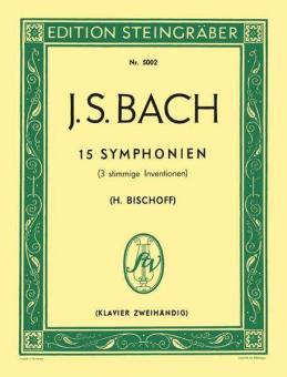 15 dreistimmige Inventionen BWV 787-801 