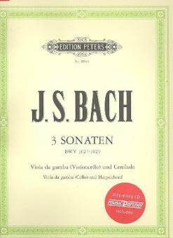 3 Sonaten BWV 1027-1029 