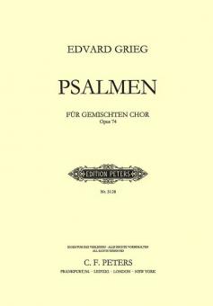 4 Psalmen op. 74 
