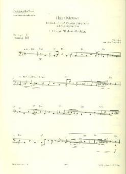 That's Klezmer (Ergänzungsstimme Cello / Kontrabass / Gitarre) 