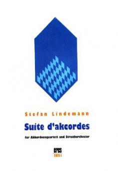 Suite d'akcordes für Akkordeonquartett und Streichorchester 
