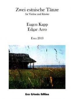 Zwei estnische Tänze (Violine, Klavier) 