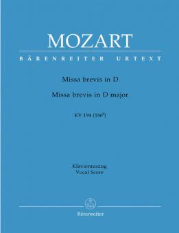 Missa brevis D-Dur KV 194 (186h) Standard