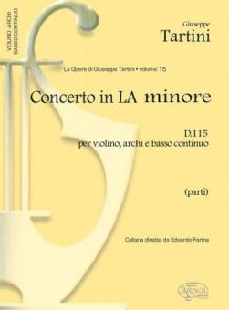 Le Opere di Giuseppe Tartini Vol.15 