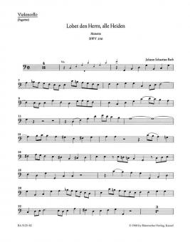 Lobet den Herrn, alle Heiden 