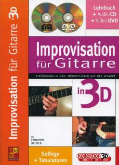 Improvisation für Gitarre in 3D 