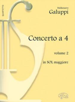 Concerto à 4 Vol. 2 in Sol maggiore 