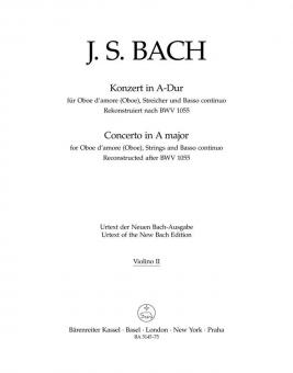 Konzert für Oboe d'amore (Oboe) 