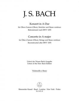 Konzert für Oboe d'amore (Oboe) 