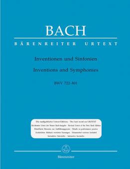 Inventionen und Sinfonien BWV 772-801 Standard