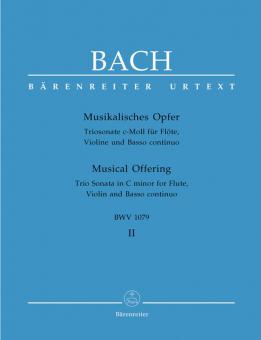 Musikalisches Opfer BWV 1079 Heft 2 Standard