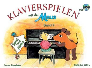 Klavierspielen mit der Maus 2 (mit CD) 