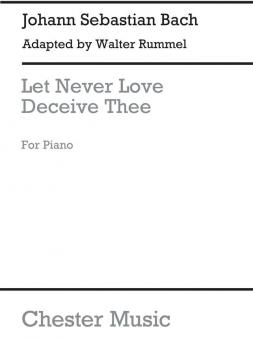 Let Never Love Deceive Thee [Cembalo Obbligato] 
