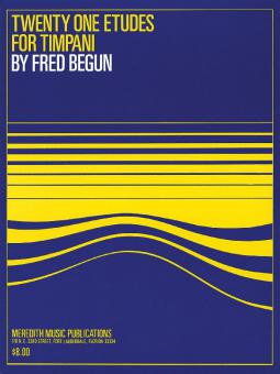 21 Etudes For Timpani 