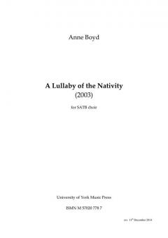 A Lullaby of The Nativity 