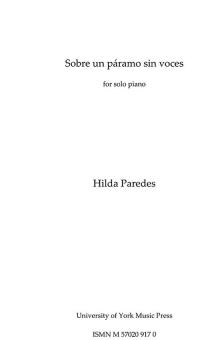 Sobre un paramo sin voces 