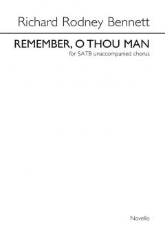 Remember, O Thou Man 