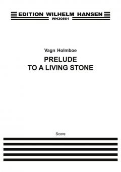 Prelude To A Living Stone 