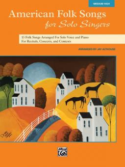 American Folk Songs for Solo Singers 