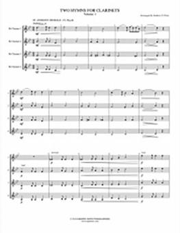 Two Hymns For Clarinets Vol. 1 