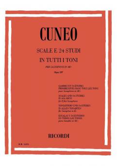 Scale E 24 Studi in Tutti I Toni Per Saxofono in M 