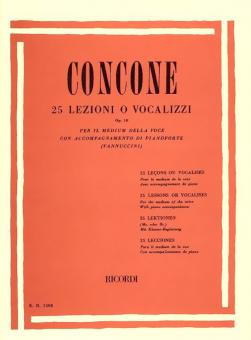 25 Lezioni O Vocalizzi Op.10 