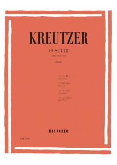 19 Studi per Violino Revisione Di Michelangelo Ab. 