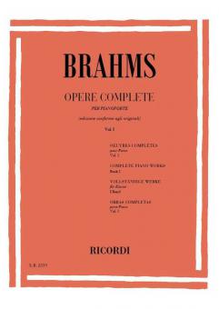 Opere Complete per Pianoforte Vol. I 