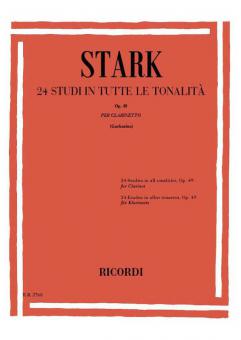 24 Studi In Tutte Le Tonalita' A op. 49 per Cl 