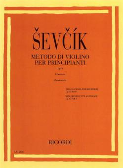 Metodo Di VL. Per Principianti op. 6. Fasc. I 