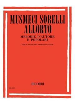 Melodie D'autore E Popolari Per Lo Studio Del Solf 