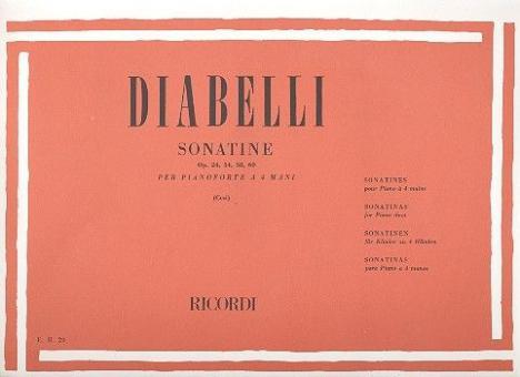 5 Sonatine op. 24, 54, 58 