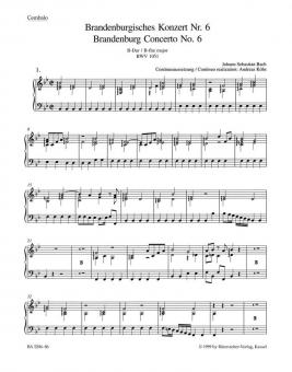 Brandenburgisches Konzert Nr. 6 B-Dur BWV 1051 