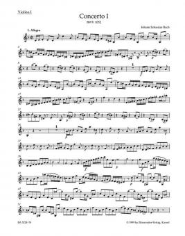 Concerto Nr. 1 d-Moll BWV 1052 