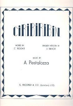 Ciribiribin Eng / It Song Key F 