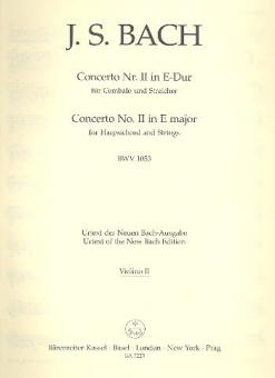 Concerto Nr. 2 E-Dur BWV 1053 