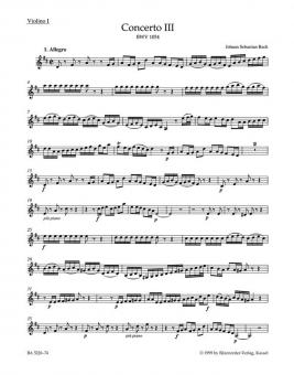 Concerto Nr. 3 D-Dur BWV 1054 