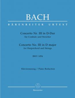 Concerto Nr. 3 D-Dur BWV 1054 