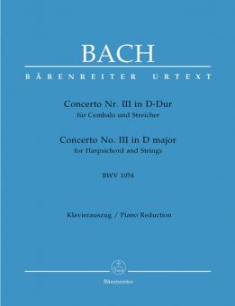 Concerto Nr. 3 D-Dur BWV 1054 Standard