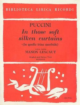 In Quelle Trine Morbide (Manon Lescaut) e / I (S) 