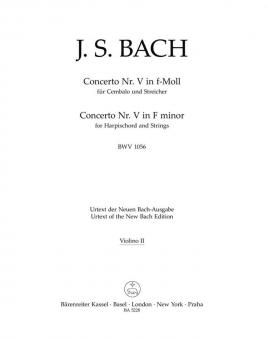 Concerto Nr. 5 f-Moll BWV 1056 